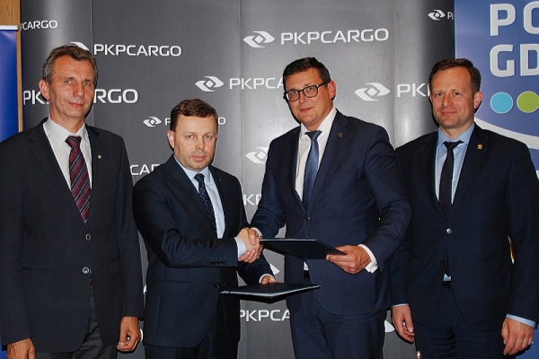 PKP CARGO i Port Gdańsk na kolejnym etapie realizacji idei Trójmorza