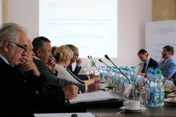 Obradował Komitet Sterujący ds. Inwestycji na Śródlądowych Drogach Wodnych