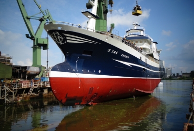 Podwójne wodowanie w stoczni Nauta 