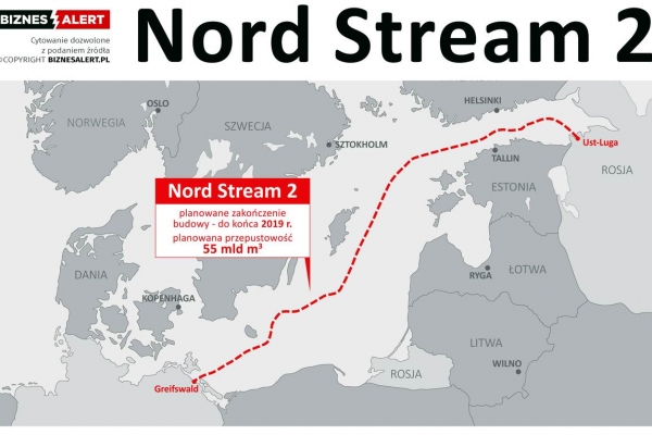 Nord Stream 1: na razie nie utrudnia żeglugi, ale może utrudnić rozwój