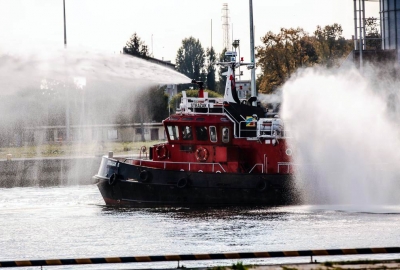 Antyterroryści i jednostki ochrony portu ćwiczyli razem w Porcie Gdańsk...