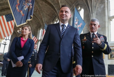 Prezydent w West Point: liczymy na rozwój współpracy z USA w kwestii gaz...