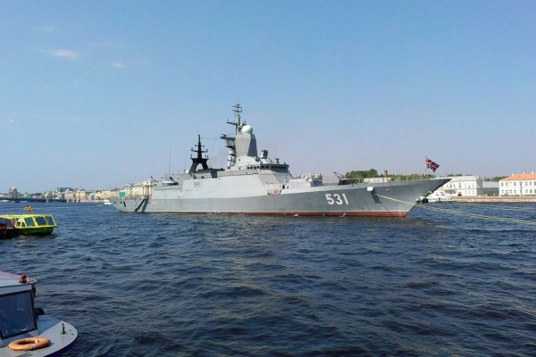 Na manewrach Zapad-2017 Flota Bałtycka ćwiczyła strzelanie artyleryjskie