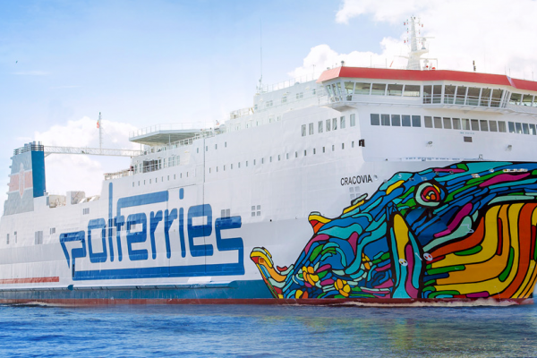 Cracovia opuściła stocznię w Szczecinie [VIDEO]