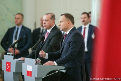 Prezydent Duda: jest potencjał do podwojenia obrotów handlowych z Turcją