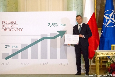 Prezydent: chcemy mieć polską armię silną, sprawną