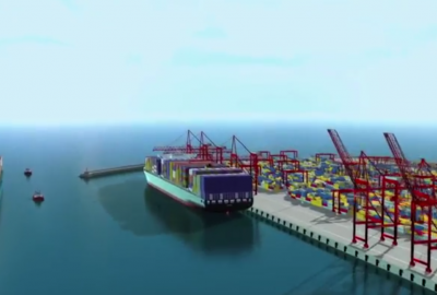 Port Gdynia wychodzi w morze [VIDEO]