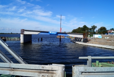 Most w Sobieszewie: Za niecałe cztery miesiące koniec budowy?