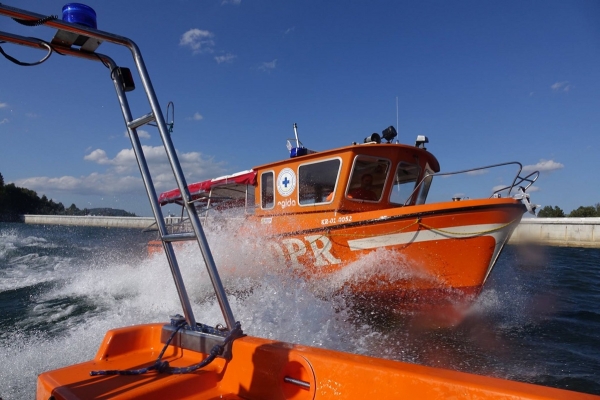 Poszukiwania na Jeziorze Solińskim