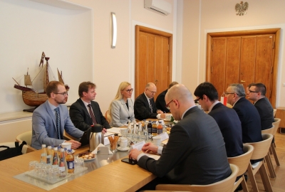 Polsko-estońskie spotkanie ministrów ds. transportu