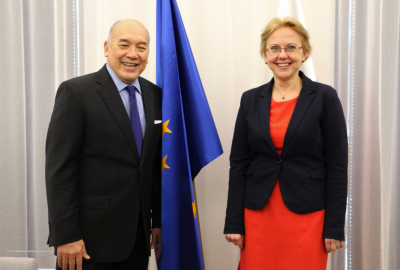 Minister Anna Moskwa spotkała się z ambasadorem Indonezji