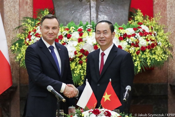 Prezydent Duda: Wietnam jest otwarty na polskie towary i inwestycje