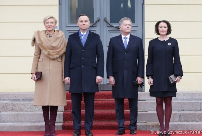 Para prezydencka rozpoczęła wizytę w Finlandii
