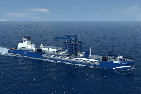 Pierwsza w Stanach Zjednoczonych barka bunkrowa LNG typu ATB