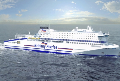 Brittany Ferries opracowało specjalny system dostarczania paliwa dla now...