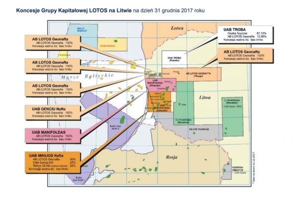 Premier Litwy otwarty na współpracę z LOTOSEM w obszarze wydobycia węglowodorów