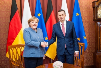 Dworczyk o spotkaniu Morawiecki-Merkel: poruszane były kwestie bezpiecze...