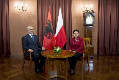 Szydło: bardzo obiecujące perspektywy polsko-albańskiej współpracy gospodarczej 