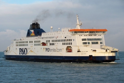 Niebezpieczna sytuacja z udziałem promu P&O Ferries