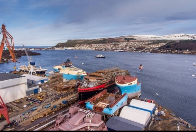 Zwodowano wycieczkowiec ekspedycyjny dla Hurtigruten [ZDJĘCIA, VIDEO]