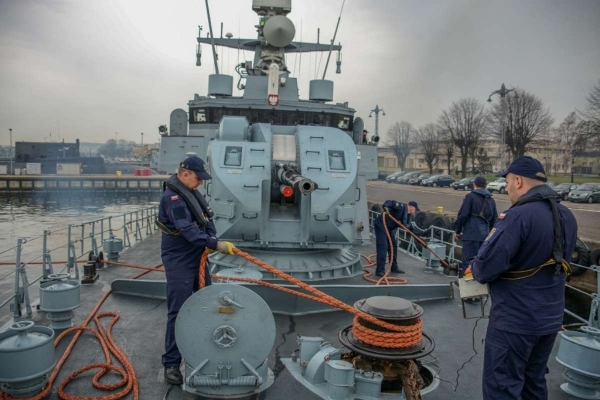 Okrętowa Grupa Zadaniowa na morzu