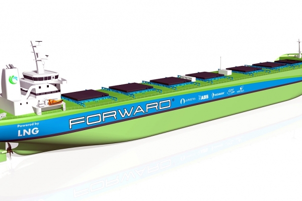 Masowce nowej generacji zasilane LNG mają powstać w Chinach