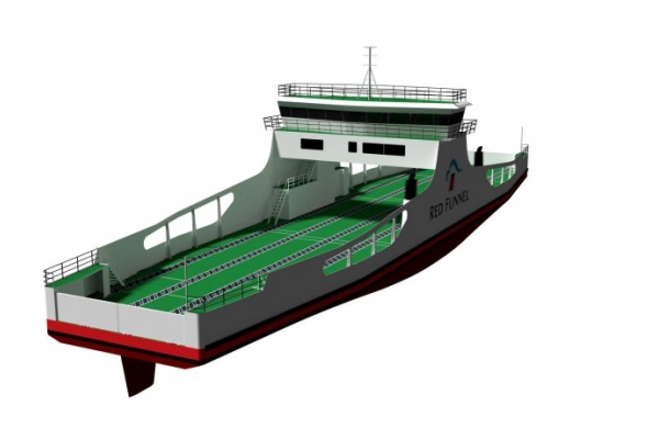 Początek budowy nowego promu dla Red Funnel