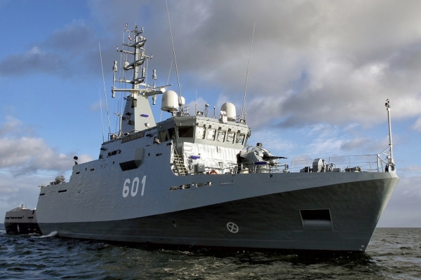 Do Szczecina zawitał ORP Kormoran