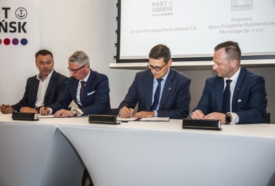 Port Gdańsk: Podpisano umowę na opracowanie koncepcji Portu Centralnego...