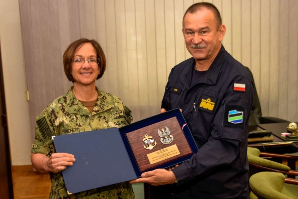 Wizyta dowódcy STRIKFORNATO w Gdyni