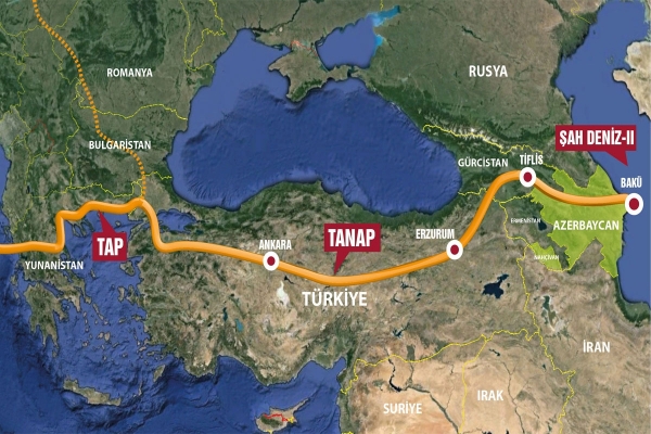 Turcja: Uruchomiono Gazociąg Transanatolijski