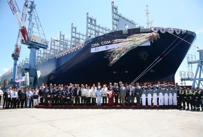 CMA CGM odbiera drugi statek o pojemności ponad 20 000 TEU [VIDEO]