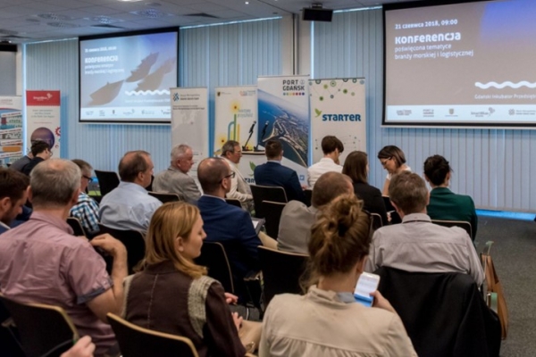 O nowoczesnych technologiach w branży morskiej i logistycznej w Gdańskim Inkubatorze Pr...