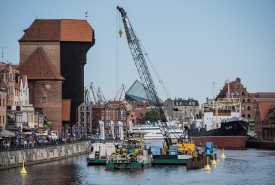 Gdańsk.pl: Kładka na Wyspę Spichrzów w budowie - kiedy będzie gotowa do ...