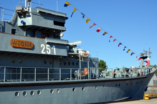 Święto na okręcie szkolnym ORP Wodnik