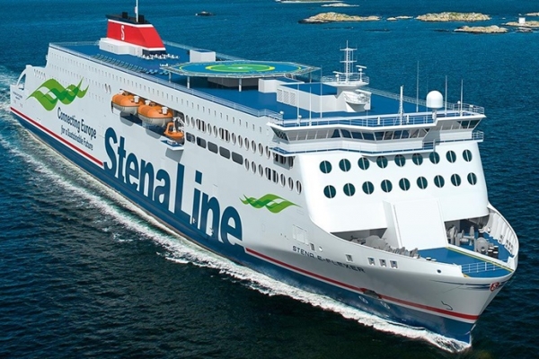 Już wiemy, na jakiej trasie popłynie pierwszy z serii nowoczesnych promów Stena Line E-...