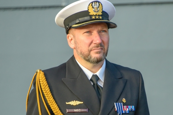 Przekazanie obowiązków dowódcy 8. Flotylli Obrony Wybrzeża