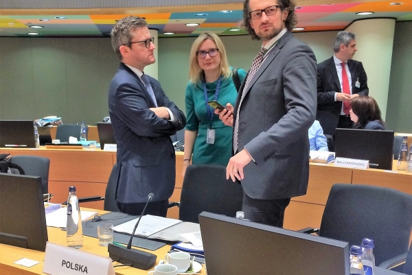 O marynarzach na posiedzeniu Rady UE 