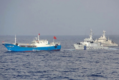 Według Japonii chiński statek odpłynął z jej inspektorami na pokładzie...