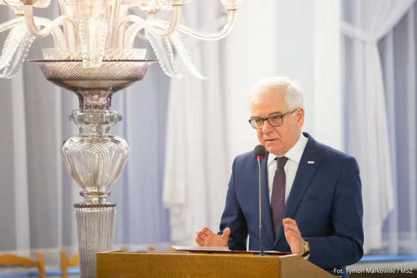 Czaputowicz: Azja i Pacyfik - to obszar nowych możliwości i wyzwań dla polskiej dyploma...