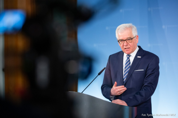 Czaputowicz ws. Nord Stream 2: stanowisko Niemiec - antyeuropejskie