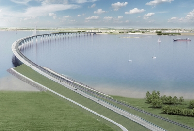 Rozpoczęto budowę nowego mostu Zelandia-Falster w Danii [VIDEO]