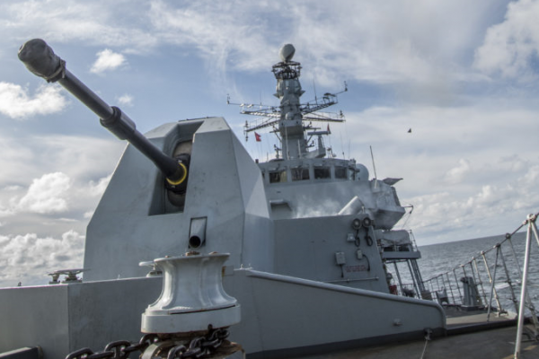 System rakietowy MBDA po raz pierwszy w Polsce na okręcie brytyjskim w Gdyni