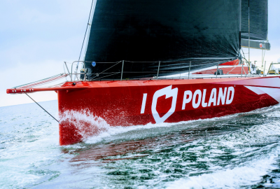 Jacht I Love Poland w Plymouth