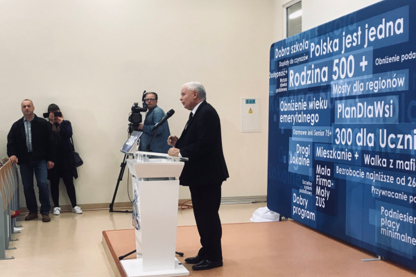 Kaczyński: Przekop oznacza suwerenność gospodarczą, ale także militarną