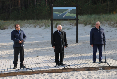 Kaczyński o Mierzei Wiślanej: na tych ziemiach mamy pełną suwerenność i ...