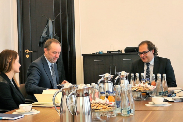 Spotkanie ministra Gróbarczyka z marszałkiem Strukiem nt. Przekopu Mierzei Wiślanej