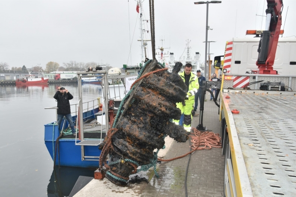 Z Bałtyku wydobyto działko przeciwlotnicze Oerlikon z czasów II wojny światowej