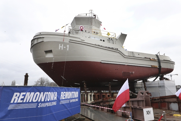 Drugi holownik dla Marynarki Wojennej ochrzczony w Remontowa Shipbuilding SA [ZDJĘCIA]