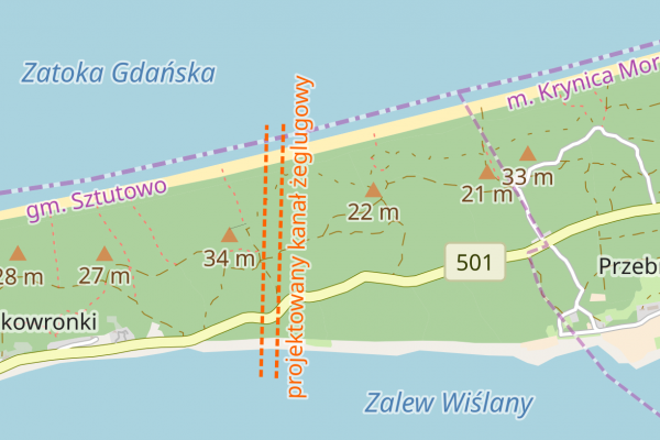 Wojewoda pomorski wydał decyzję o zezwoleniu na realizację przekopu przez Mierzeję Wiśl...